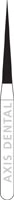 NTI Diamond Bur, Friction Grip (FG), Needle, #859-012, 1.2 mm, Fine Grit, Red, 5/Pk, F859-012
