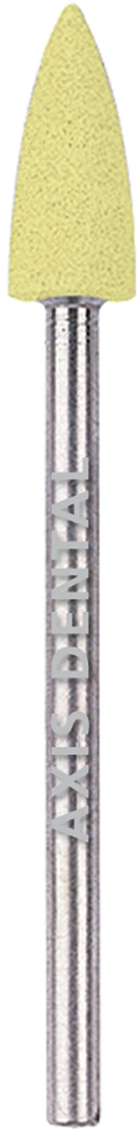 NTI Goldstar Polishers, Yellow, Flame, HP Shank, 10/Pkg, P18144