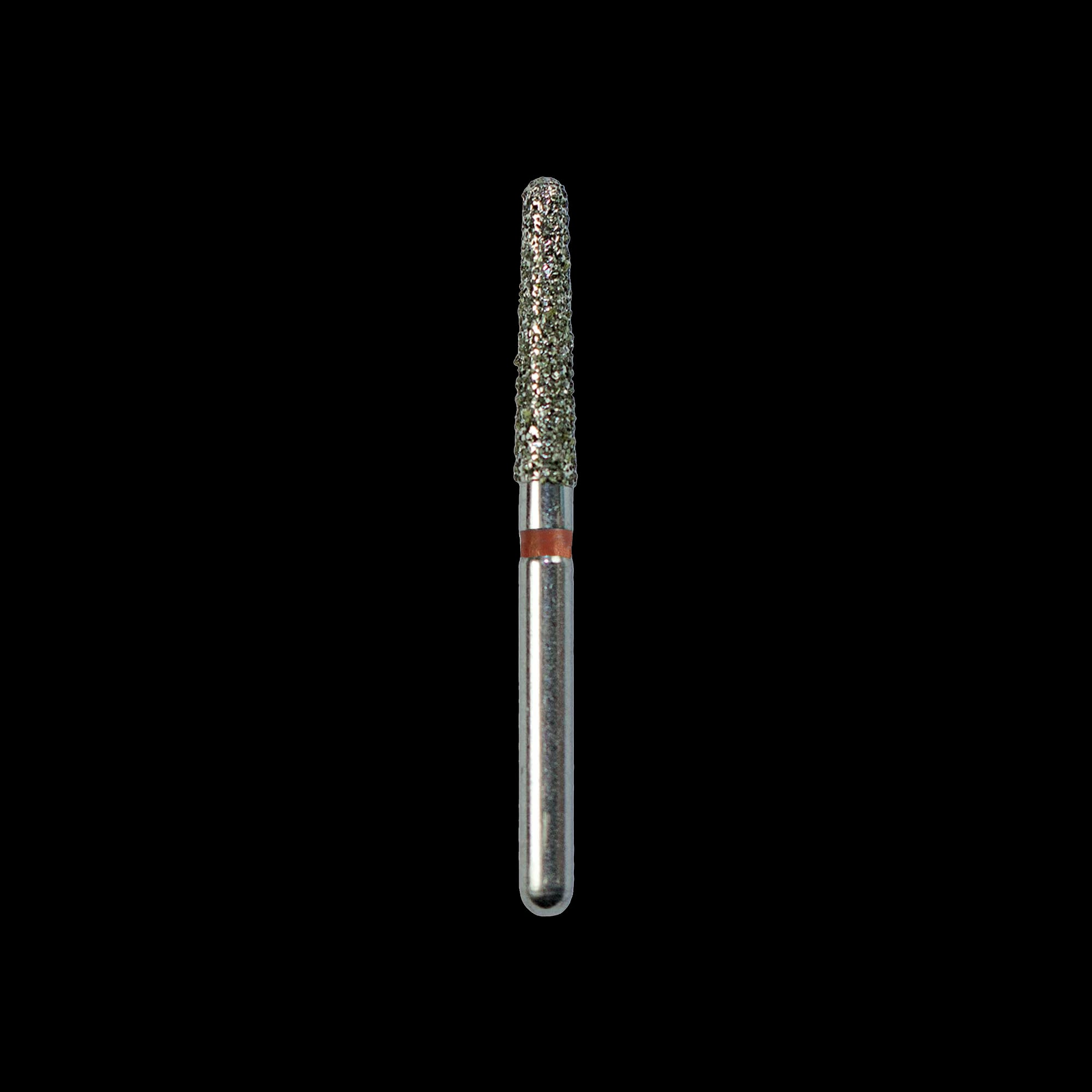 SimpliCut Single-Use Sterile Diamond Bur, Round End Taper, Fine Grit, Friction Grip, #F856L-018-D, 25/Pkg