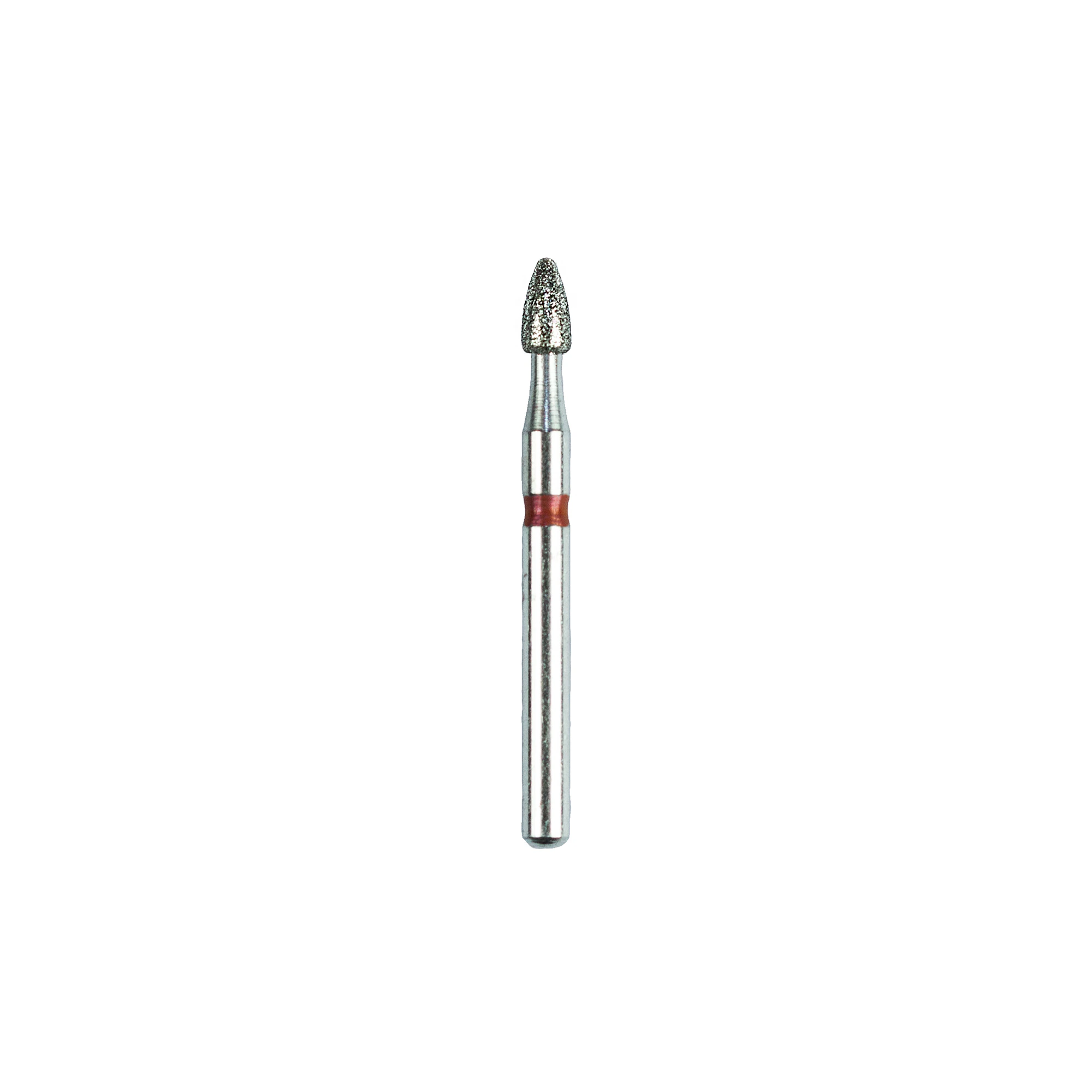 SimpliCut Single-Use Sterile Diamond Bur, Round Flat Flame, Fine Grit, Friction Grip, #F274-016-D, 25/Pkg