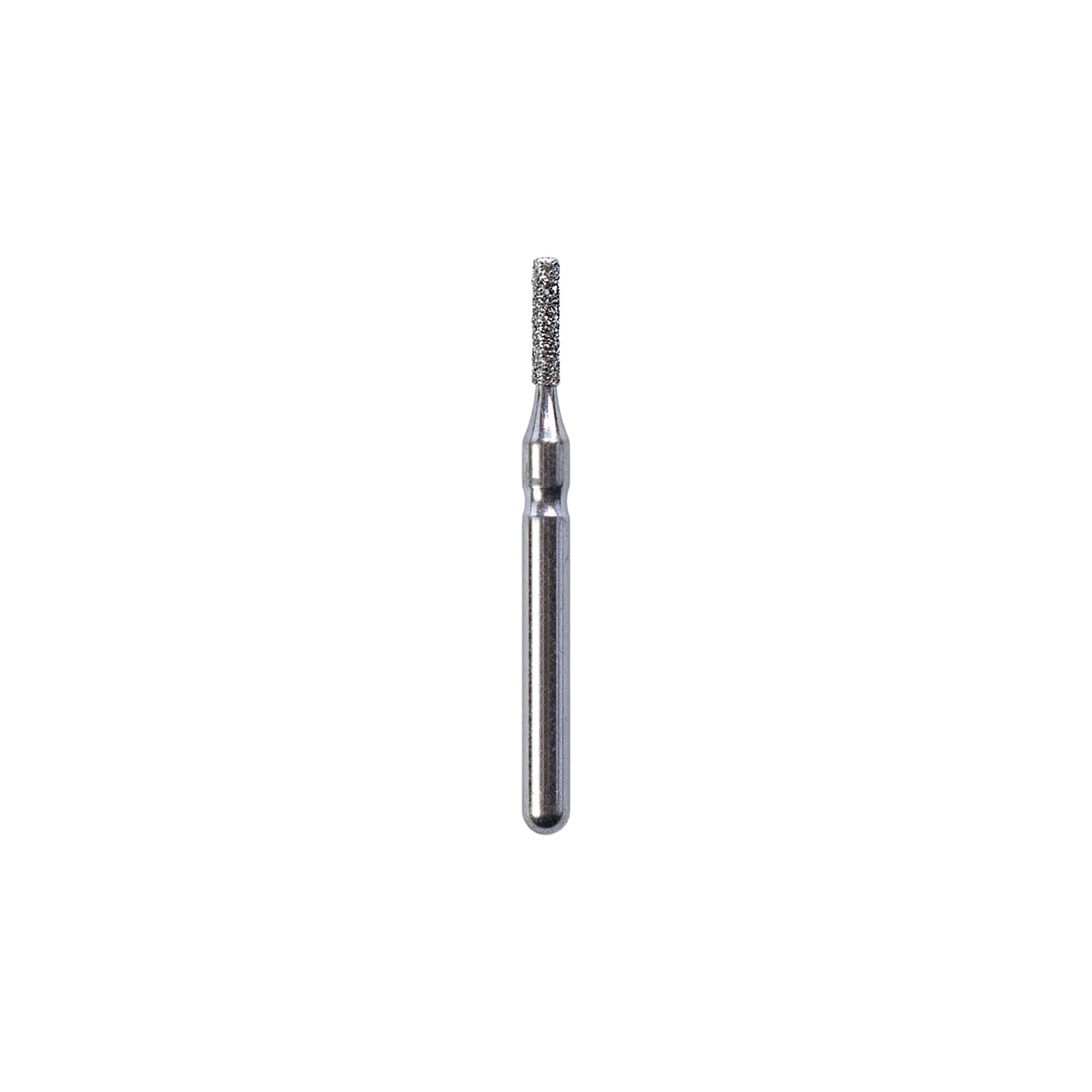 SimpliCut Single-Use Sterile Diamond Bur, Flat End Cylinder, Medium Grit, Friction Grip, 835-010, 25/Pkg, M835-010-D