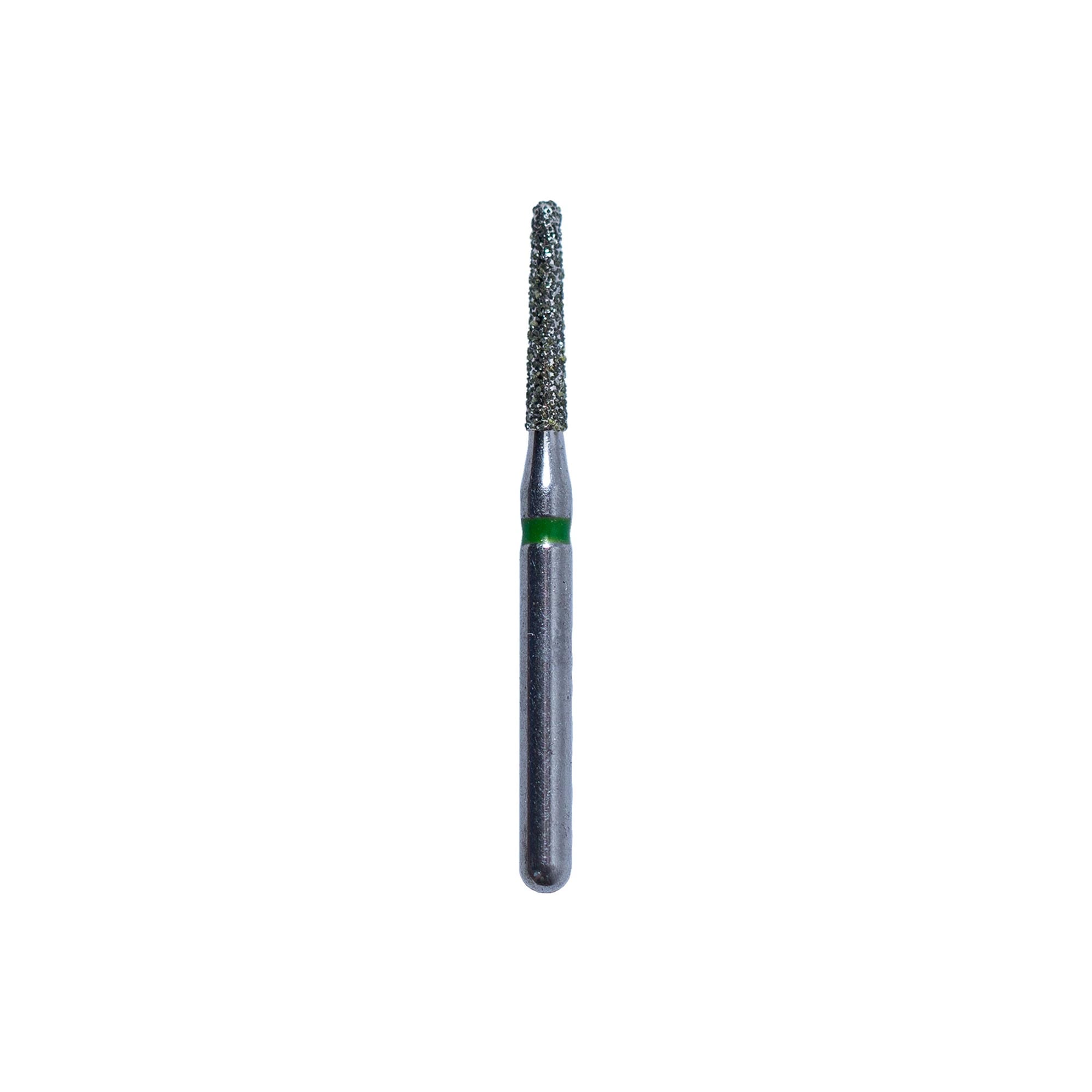 SimpliCut Single-Use Sterile Diamond Bur, Round End Taper, Coarse Grit, Friction Grip, 25/Pkg, C855-014-D