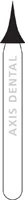 NTI FG Diamond Bur, Fine Grit, Interproximal Cone Point, #833-021 / F833-021, 2.1 mm Diameter, 3.5 mm Length, Red Ring, Friction Grip, 5/Pk
