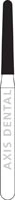 NTI® FG Diamond Bur, Round End Taper, Coarse Grit, Short Shank, #856-014, 1.4 mm Head, 8.0 mm Length, 5/Pk