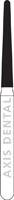 NTI Diamond Bur, FG, Round End Taper, #F850-014, 1.4 mm, Fine, Red, 5/Pk
