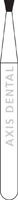 NTI Diamond Bur, FG, Medium Grit, Inverted Cone, #805-009 (M805-009), 5/Pk