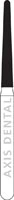 NTI Diamond Bur, FG, Round End Taper, #M850-014, 1.4 mm Head, Medium Grit, Gray, 5/Pk, M850-014