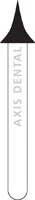 NTI® FG Diamond Bur, Medium Grit, Interproximal, #833-031 (M833-031), 3.1 mm Head Diameter, 3.5 mm Head Length, Gray, 5/Pkg