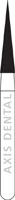 NTI® FG Diamond Bur, Super Coarse, Needle, #SC858-016, 1.6 mm x 8.0 mm, Friction Grip, 5/Pkg