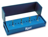 Kerr NTI Zir-Cut DDS Porcelain & Zirconia Adjusting Set, 4-Piece Diamond Bur Kit, LS-7556