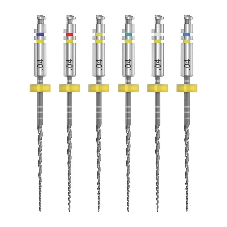 ZenFlex™ CM Rotary NiTi File, .06 Taper, 25mm, Assorted Pack of 6, 818-3692