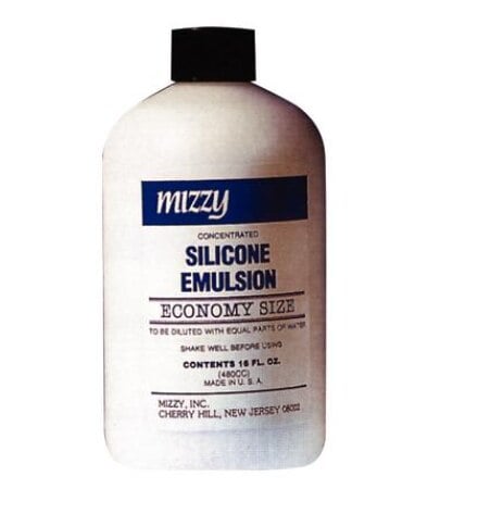 Mizzy Silicone Emulsion Debubblizer Concentrate, 16 oz Bottle, 6140500