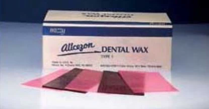 Keystone Mizzy Allcezon Base Plate Wax, Pink, 1 lb, 6160100