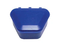 Keystone Denture Storage Boxes, Dark Blue, 120/Box, 9576310