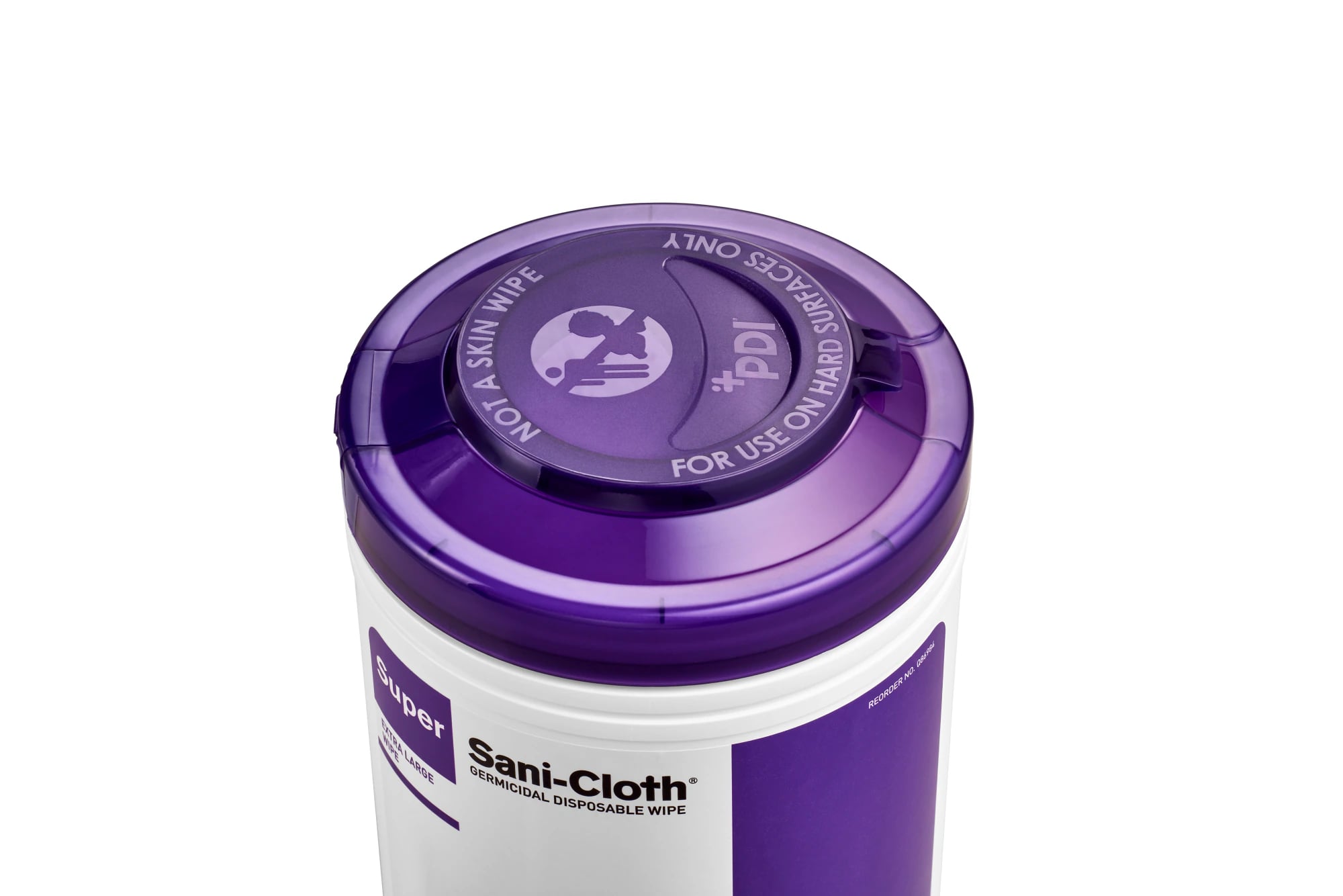 PDI Super Sani-Cloth Germicidal Disposable Wipes, X-Large, 7.5" x 15", 75/Can, P86984
