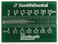 SpiraPost PFS Ruler, Self-Adapting Dental Post, 1/Pkg, 888103