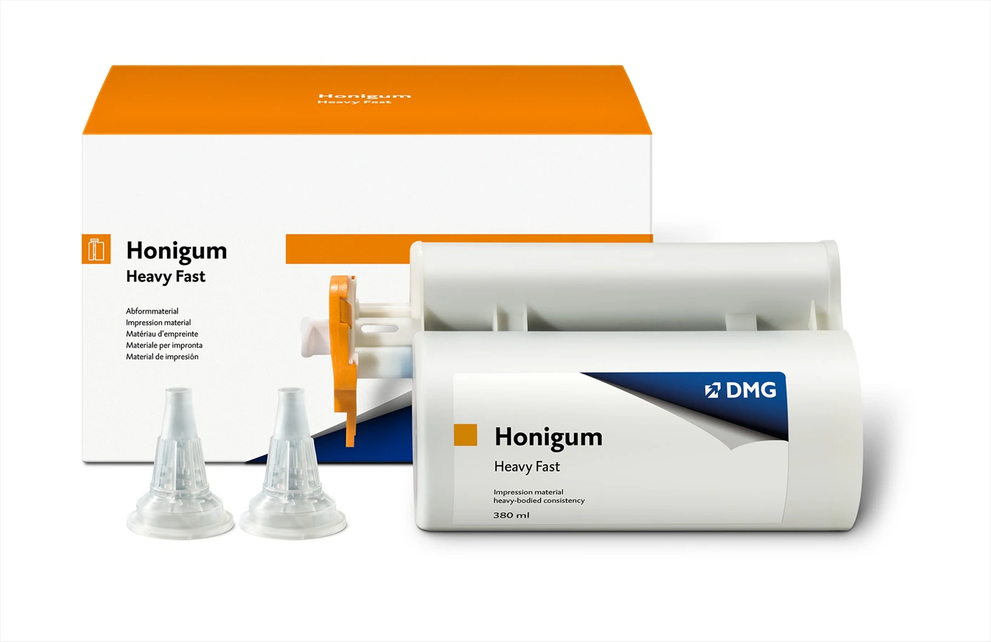 Honigum MixStar VPS Impression Material, Heavy Body, Quad Fast Set, 380 ml Cartridge, Teal, 1/Pk, 999638