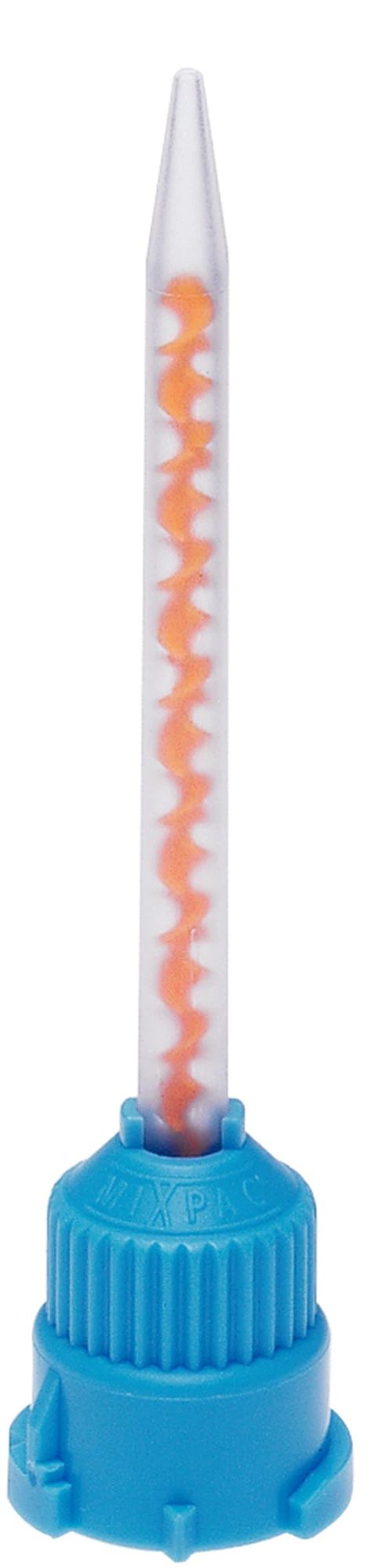 Luxatemp Automix Plus Fine Mixing Tips, Blue/Orange, 25/Bag, 110351