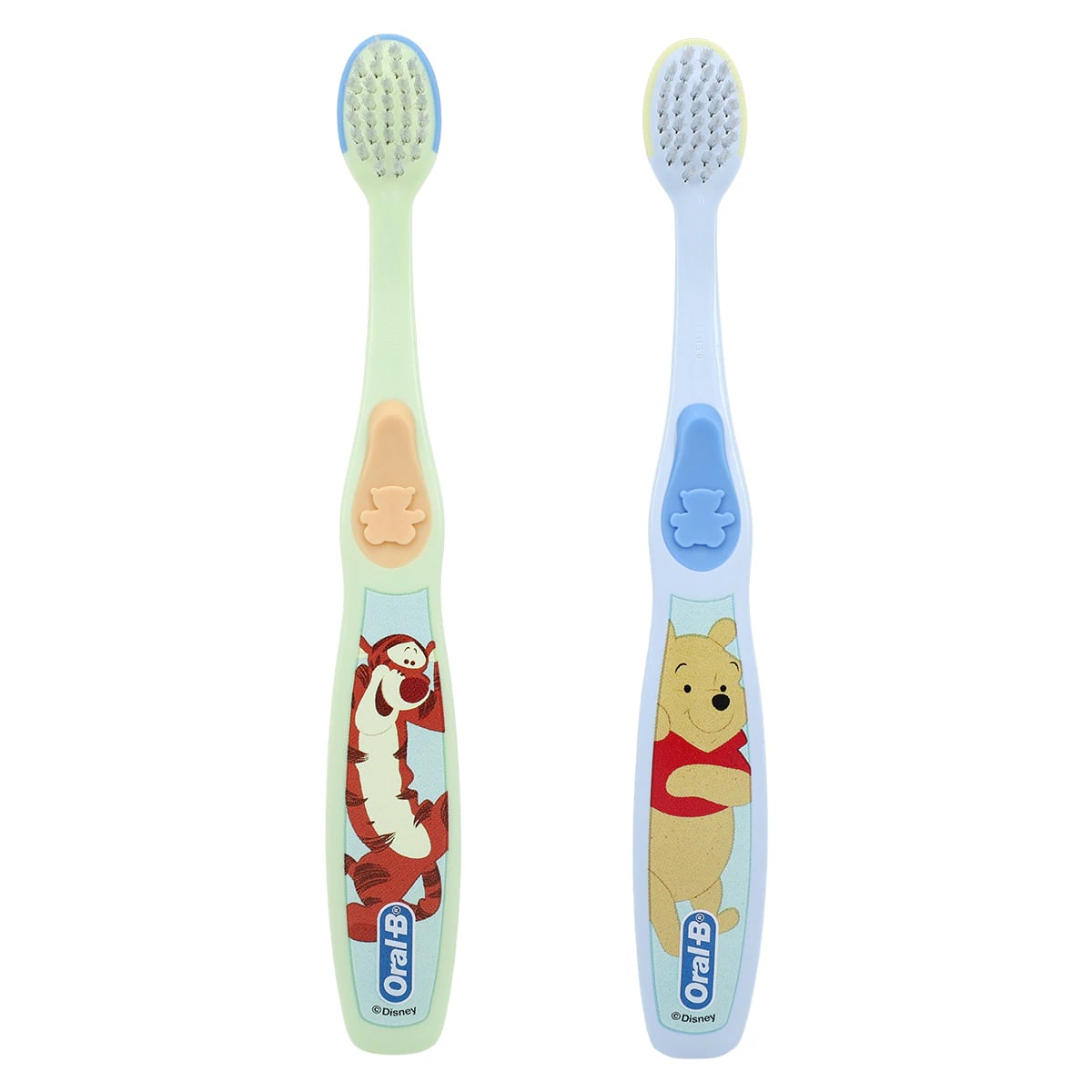 Oral-B Kids Manual Toothbrush, Ages 0-3 Years, Disney Winnie the Pooh, Extra-Soft Bristles, Assorted Colors, 6/Box, 80355767
