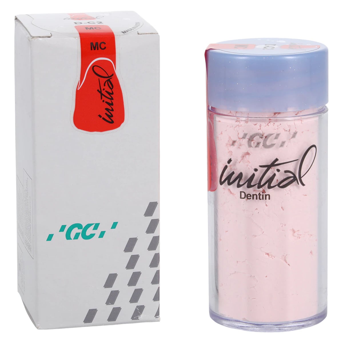 GC Initial MC Metal Ceramic Dentin Refill, DC2 Shade, 50 g