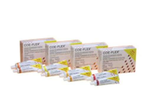 GC America COE-FLEX Lead-Free Rubber Base Impression Material, Heavy Body, Base Only, Regular Set, 90 mL Tube, 131204
