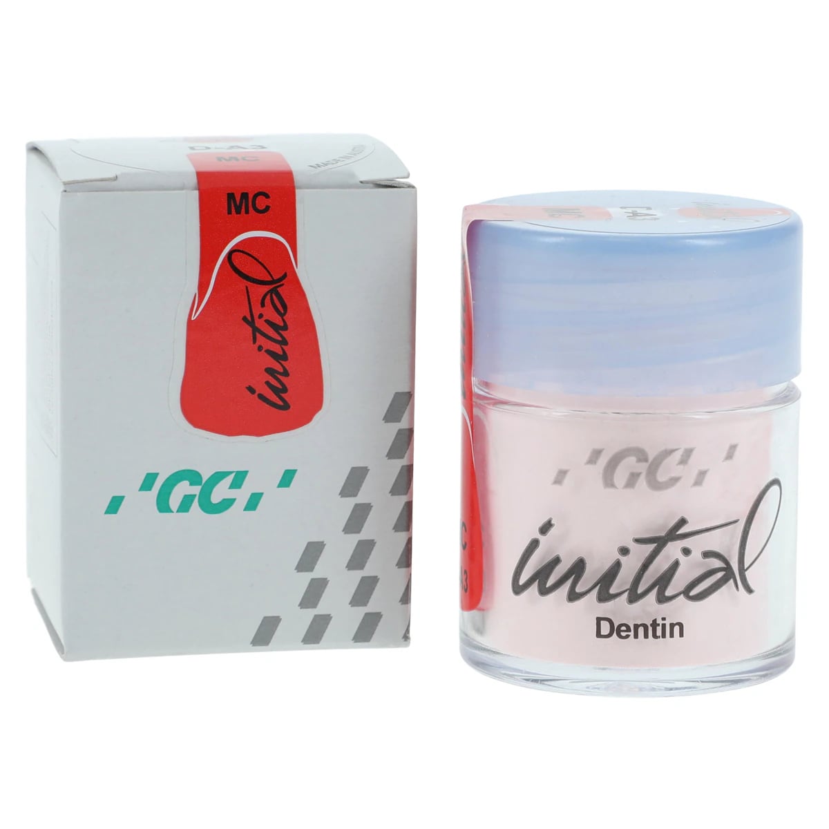 GC Initial MC Dentin Refill, DA3 Shade, 20 g, 870053