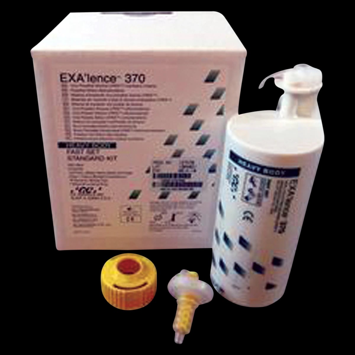 EXA'lence VPES Impression Material, Standard Kit, Heavy Body, Fast Set, 370 ml Cartridge, 1/Pk, 137370