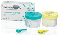 EXA'lence VPES Impression Material, Putty, Standard Pack, 278 mL Base & 278 mL Catalyst, 137805