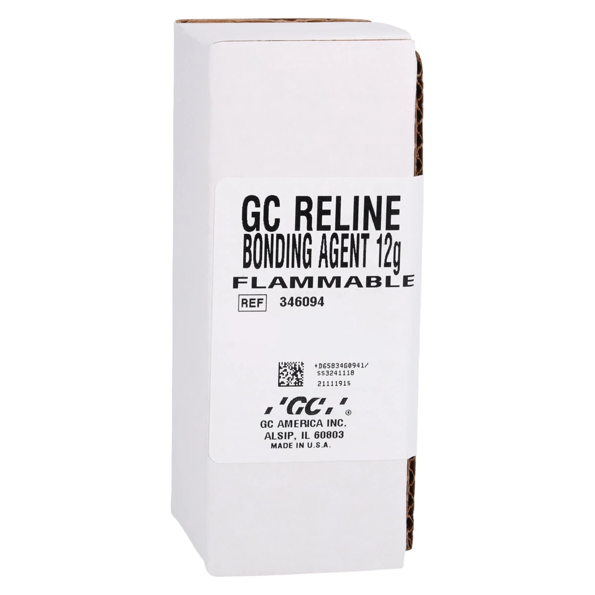 GC Reline Hard Denture Bonding Agent, 15 g Bottle, 346094