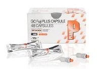 GC Fuji PLUS Resin-Reinforced Glass Ionomer Luting Cement, Capsule Refill, Yellow, 48/Box, 425030