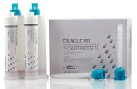 EXACLEAR™ Clear VPS Bite Registration Material, 48 mL Cartridges, Complete Package, 2/Pk, 008482