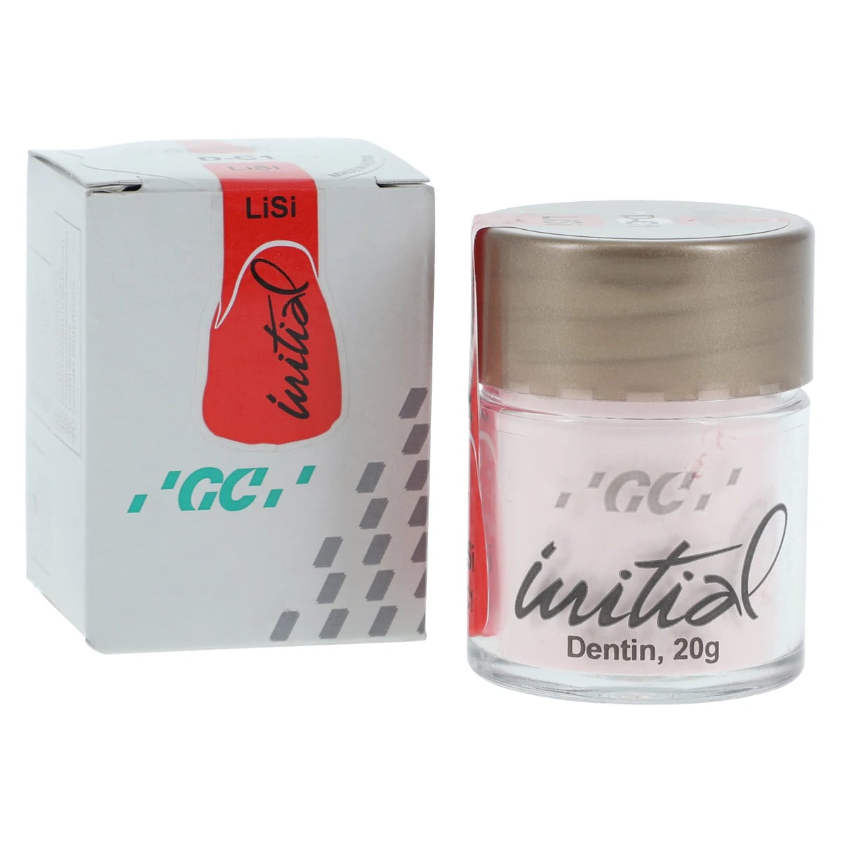 GC Initial LiSi Dentin Veneering Ceramic, D-C1, 20g