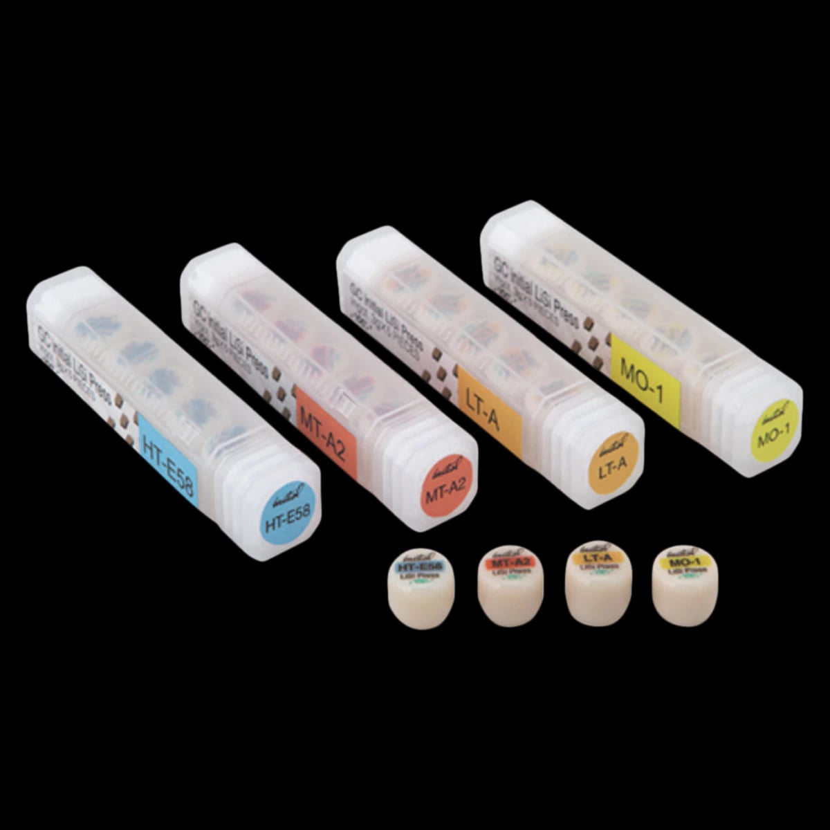 GC Initial LiSi Press Ingot, HT-EXW, 3 g, 5/Pkg