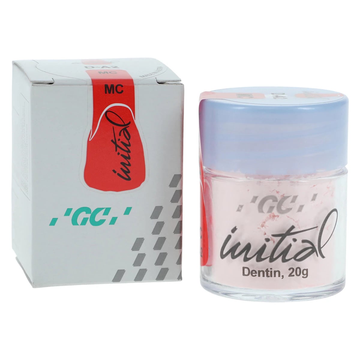 GC Initial MC Dentin DA2 Porcelain Refill, 20 g