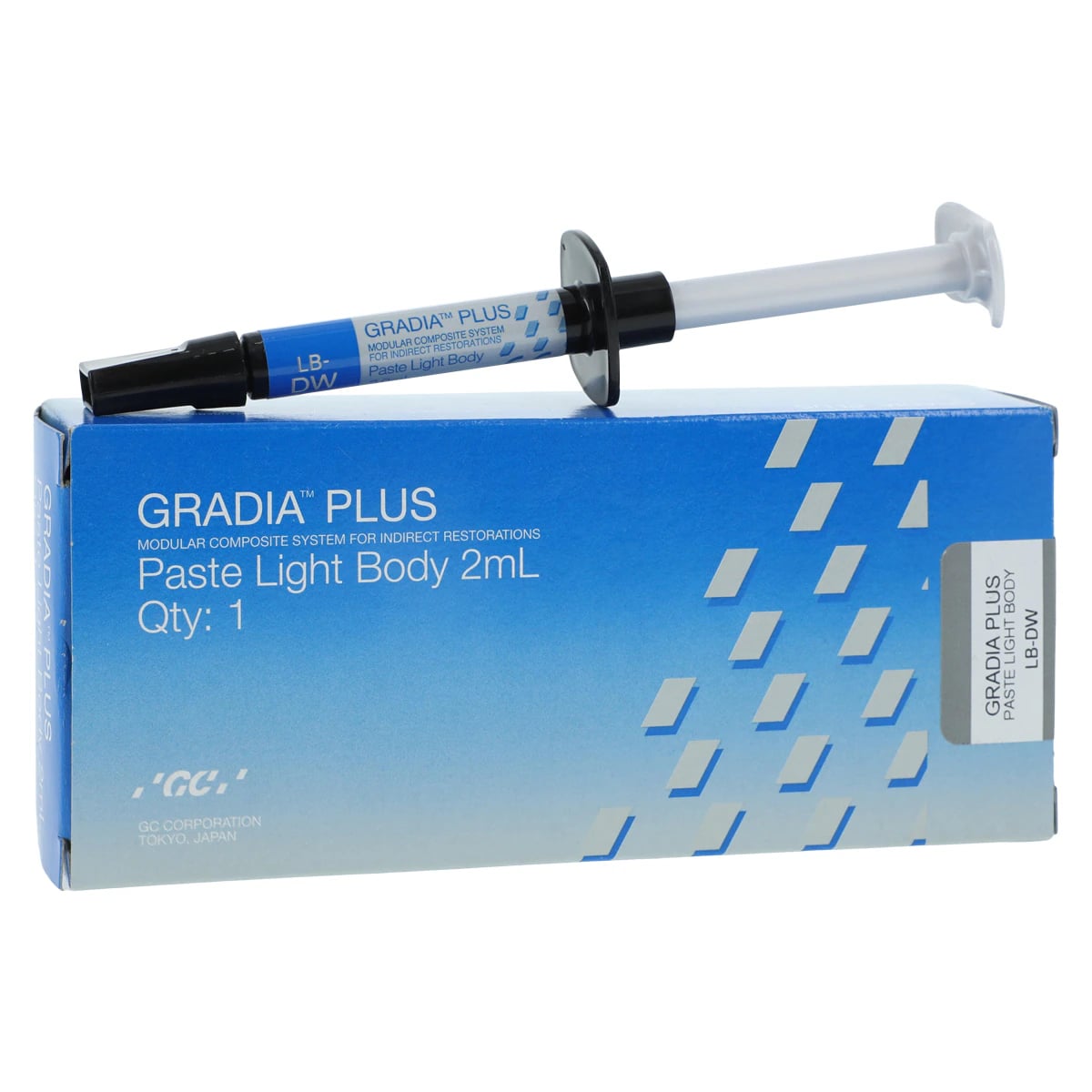 GC America GRADIA PLUS Light Body Paste LB-DW, 2 mL Syringe, 901094
