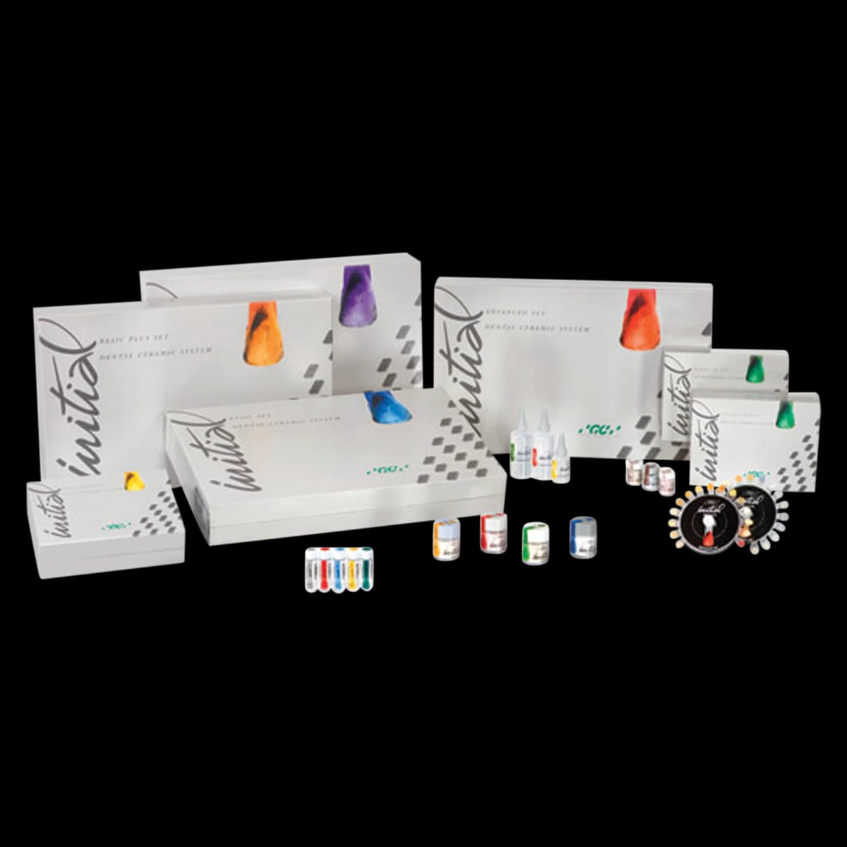 GC Initial MC Metal-Ceramic Ceramic Restoration System, Basic Set
