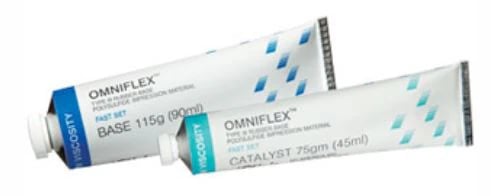 GC America Omniflex Fast Set Base Only, White, 90 mL Tube, 137321
