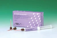 GC Temp Advantage Eugenol-Free Zinc Oxide Temporary Cement, Starter Package, 7.5 g Automix Syringe with 15 Mixing Tips, 136505
