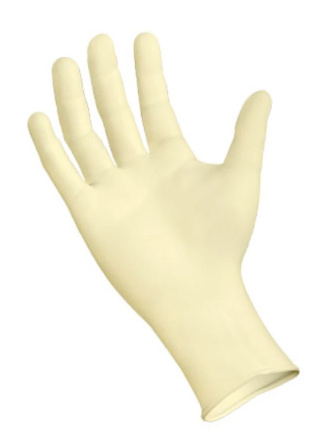 Sempermed Supreme Latex Surgical Gloves, Sterile, Powder Free, Micro-Rough, Beige, Size 7, 50 Pairs/Box, SPF700