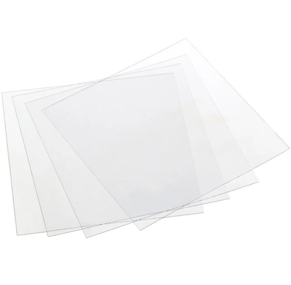 Buffalo Dental Mouthguard Material, Clear EVA Sheets, 0.160" x 5" x 5", Box of 12, 62700