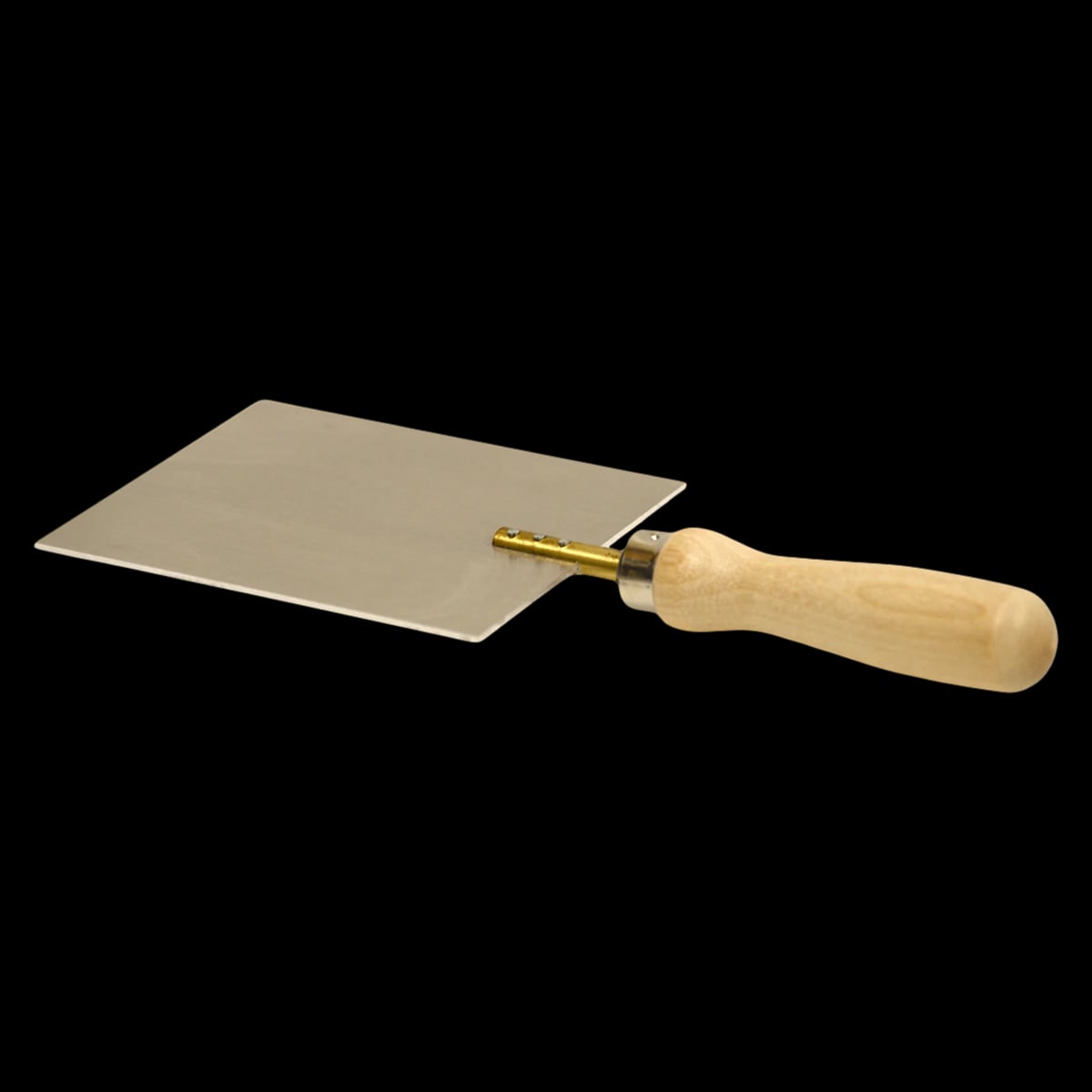 Buffalo Dental Hot Plate, UNC Special, 3" x 4" Aluminum with Wooden Handle, 51960