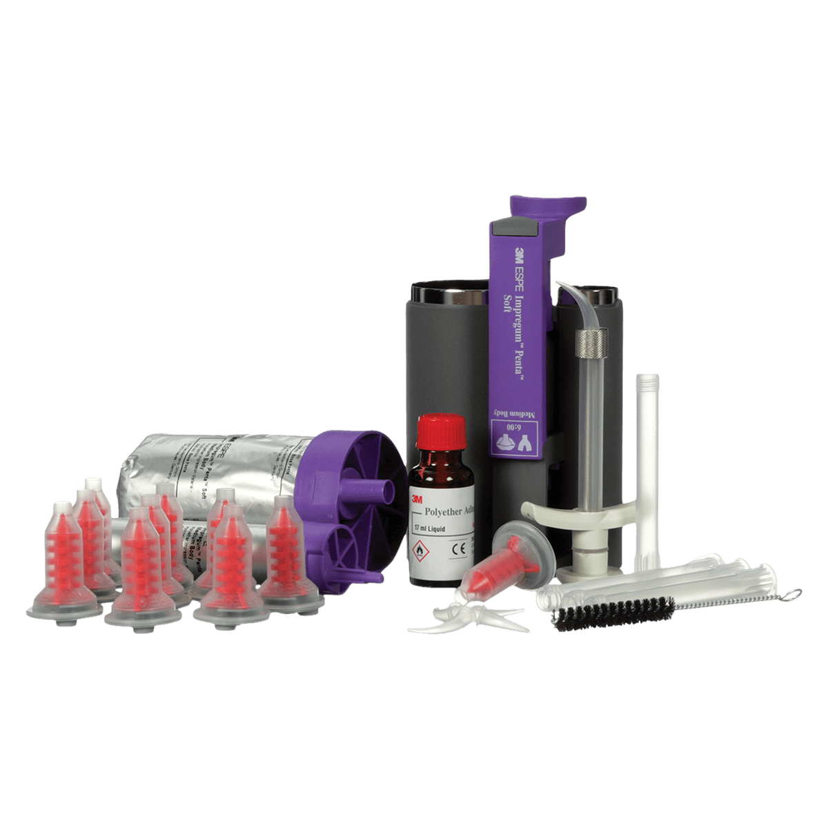 3M Impregum Penta Soft Medium Body Polyether Impression Material Intro Kit, P31735