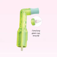Premier 2pro Total Access Disposable Prophy Angle, Firm/Long Cup, Green, 144/Bag, 5500104