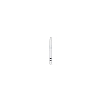 Two Striper Diamond Bur, FG, Round-End Taper, L767.7C, 1.8 mm Major/1.1 mm Minor Diameter, 7 mm Length, Coarse, Green, Long Shank, 5/Pk, 2015652