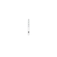 Two Striper TS2000 Diamond Bur, FG, Flat-End Taper, #2001.9, Coarse, Green, 5/Pk, 2000019