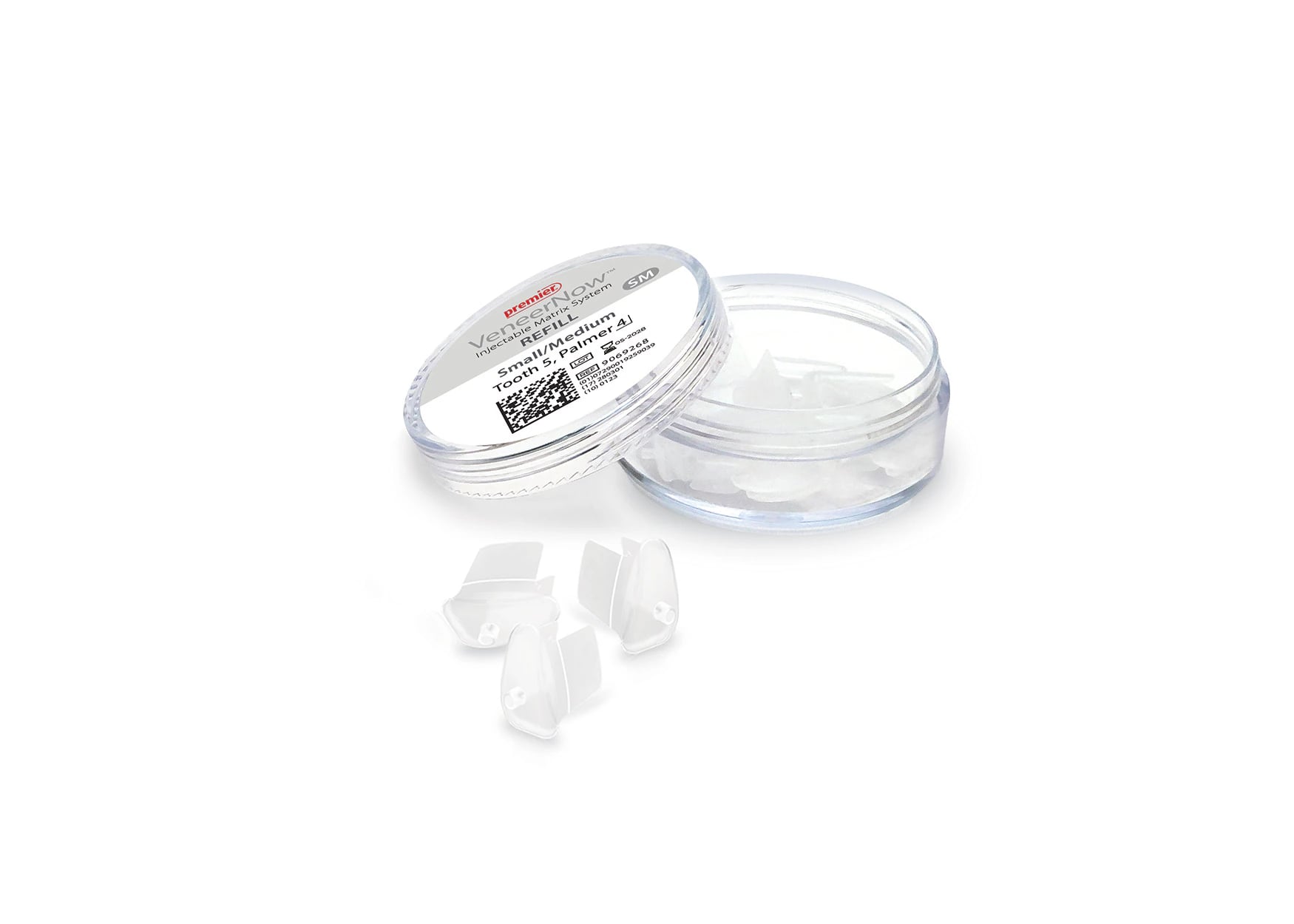 VeneerNow™ Injectable Matrix System Refill, Tooth 12, Small/Medium, 6/Pkg, 9069336