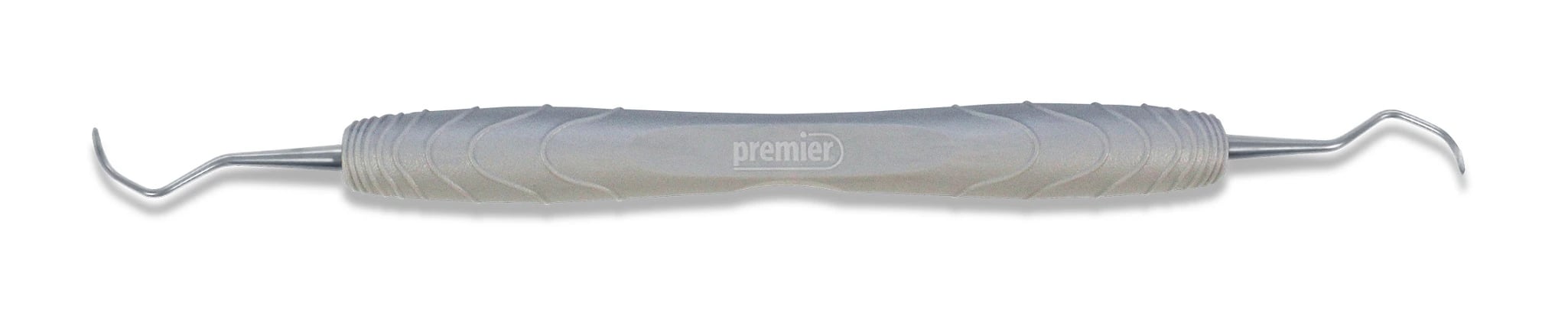 PremierAir Titanium Implant Scaler, Barnhart 5/6, Double-End, Gray Resin Handle, 9061460