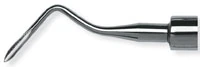 Premier Dental Apical Elevator #2, Pointed, Single-End, Large Stainless Steel Handle, 1/Pk, 1003358