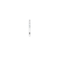 Two Striper TS2000 Diamond Bur, FG, Flat-End Taper, 2002.9, Coarse, Green, 5/Pk, 2000029