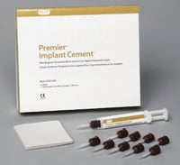 Premier Implant Cement Standard Pack, 5 ml Automix Syringe Kit, 3001450